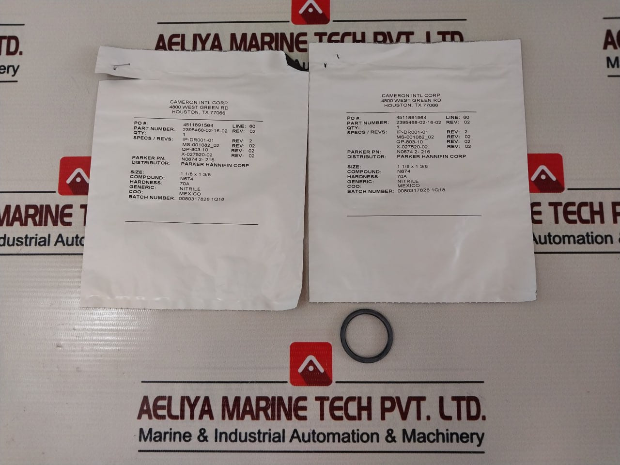 Cameron 2406437-01-99 Repair Kit, Drg Valve, 1/2" 5 Ksi Wp