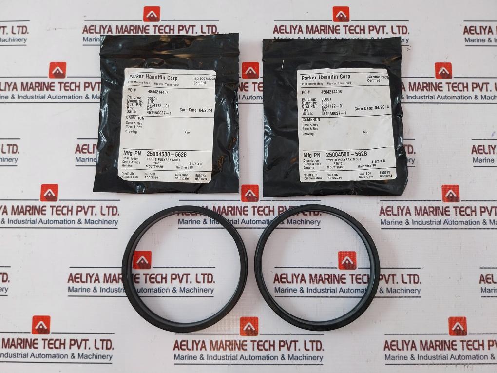 Cameron 25004500-562B Type B Polypak Moly O-ring Rev: Nc