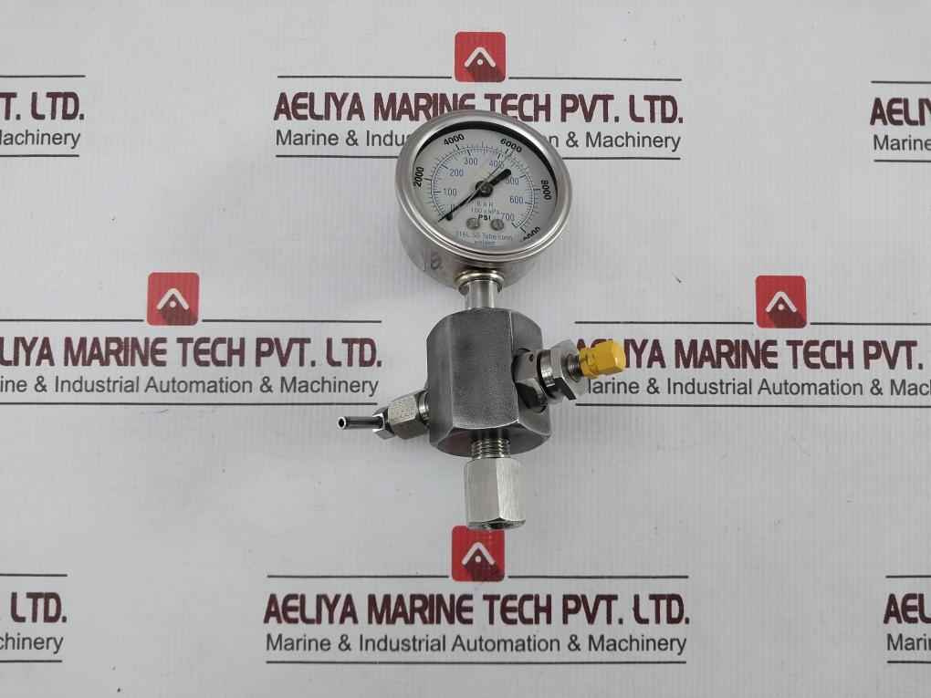 Cameron 2711120-07 Precharge Kit Charging Hose And Gauge Assembly 7500 Psi