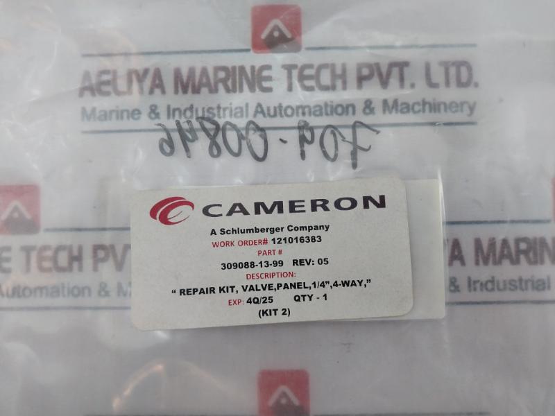 Cameron 309088-13-99 Repair Kit For A Diverter Control Unit Valve