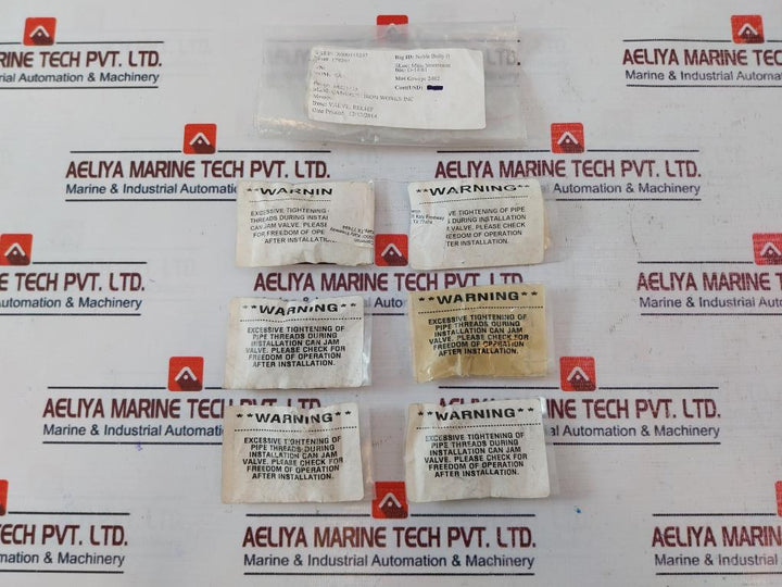 Cameron 559T1-1M-10 Relief Circle Seal Valve 68255115
