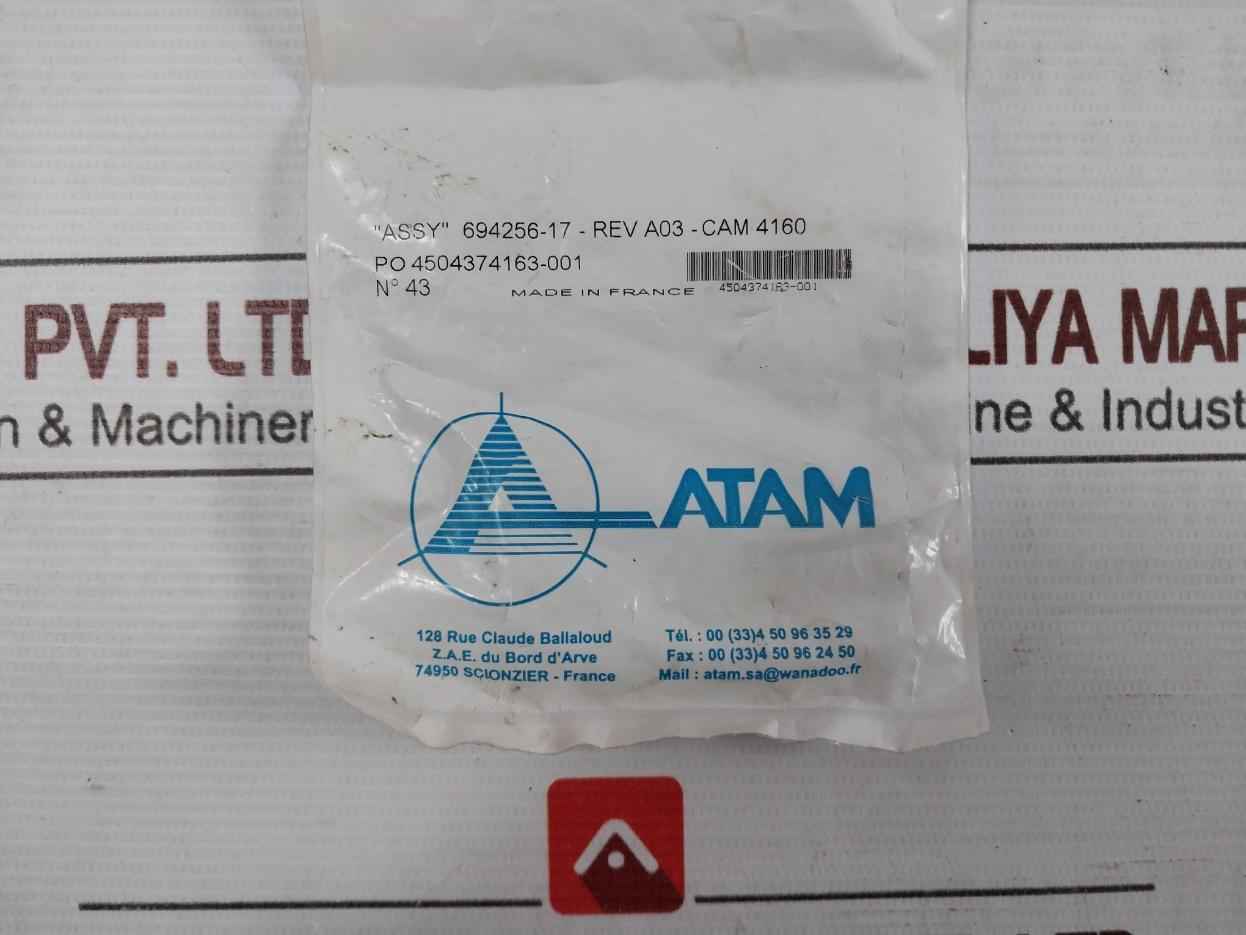 Cameron 694256-17 Hydraulic Ax Gasket Retainer Assembly 649210-02 Rev 01