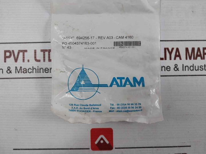 Cameron 694256-17 Hydraulic Ax Gasket Retainer Assembly 649210-02 Rev 01