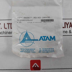 Cameron 694256-17 Hydraulic Ax Gasket Retainer Assembly 649210-02 Rev 01
