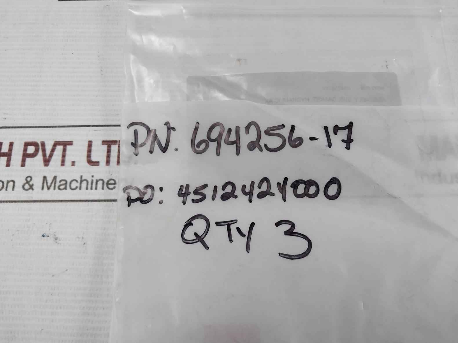 Cameron 694256-17 Hydraulic Ax Gasket Retainer Assembly Rev 05-at- A537