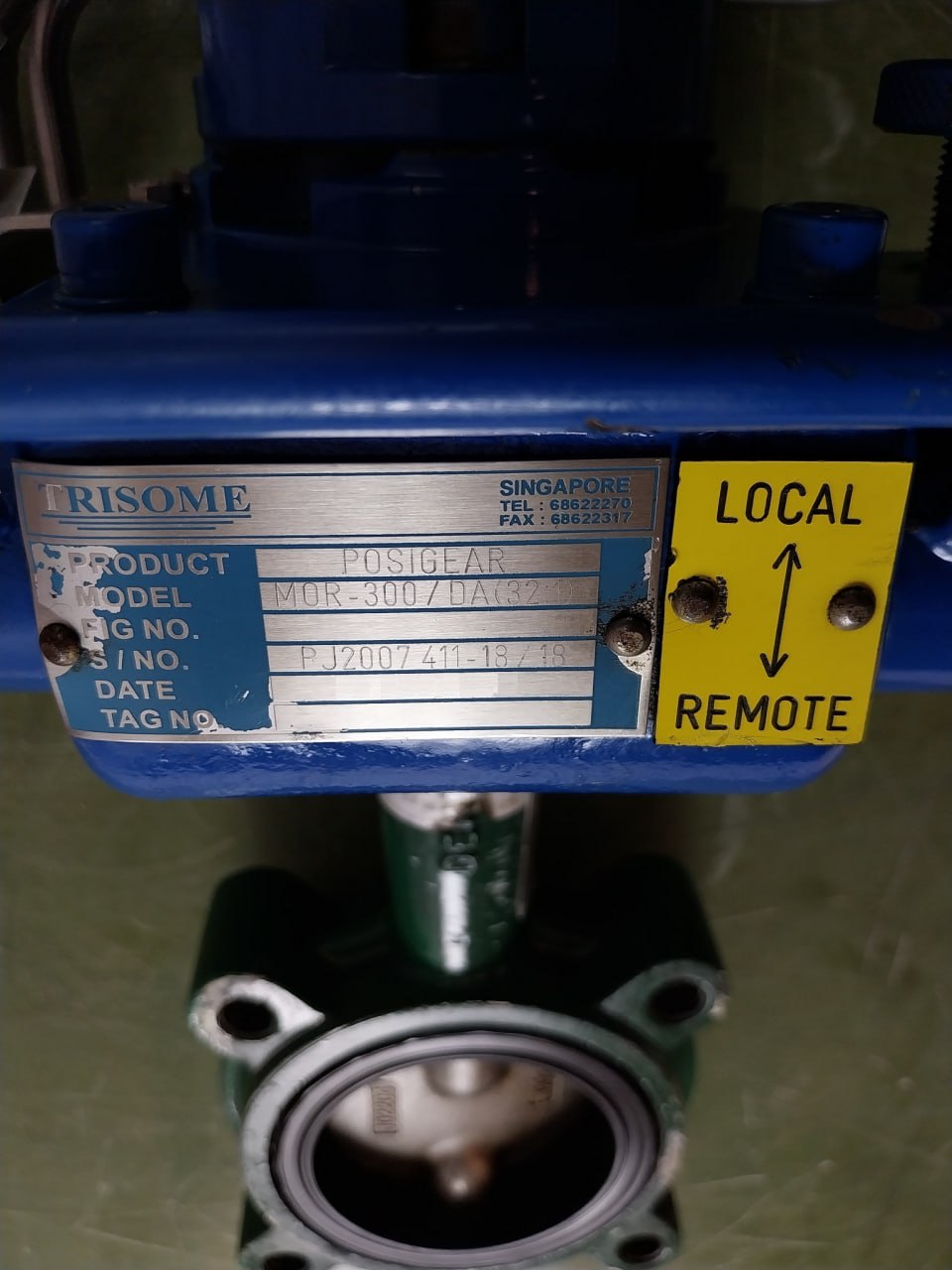 Cameron/Demco J022121-5122319 Position Gear Assmebly 200 Psi 10Bar