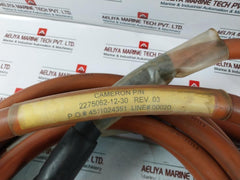 Cameron Pbof 2275062-12-30 Cable Assembly 10 M Rev 03