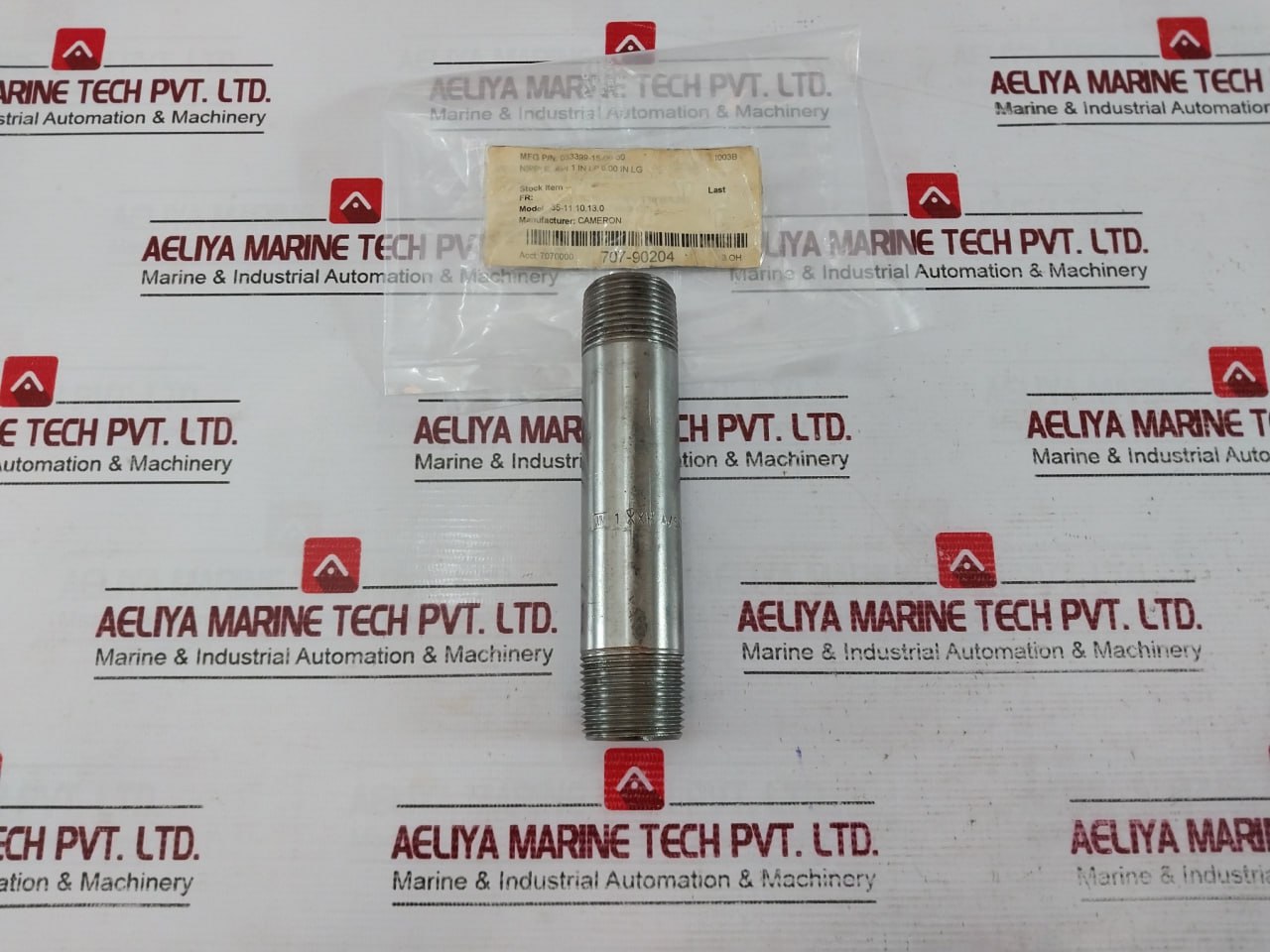 Cameron W14376 Barrel Nipple For Ss Plumbing Pipe 35-11.10.13.0