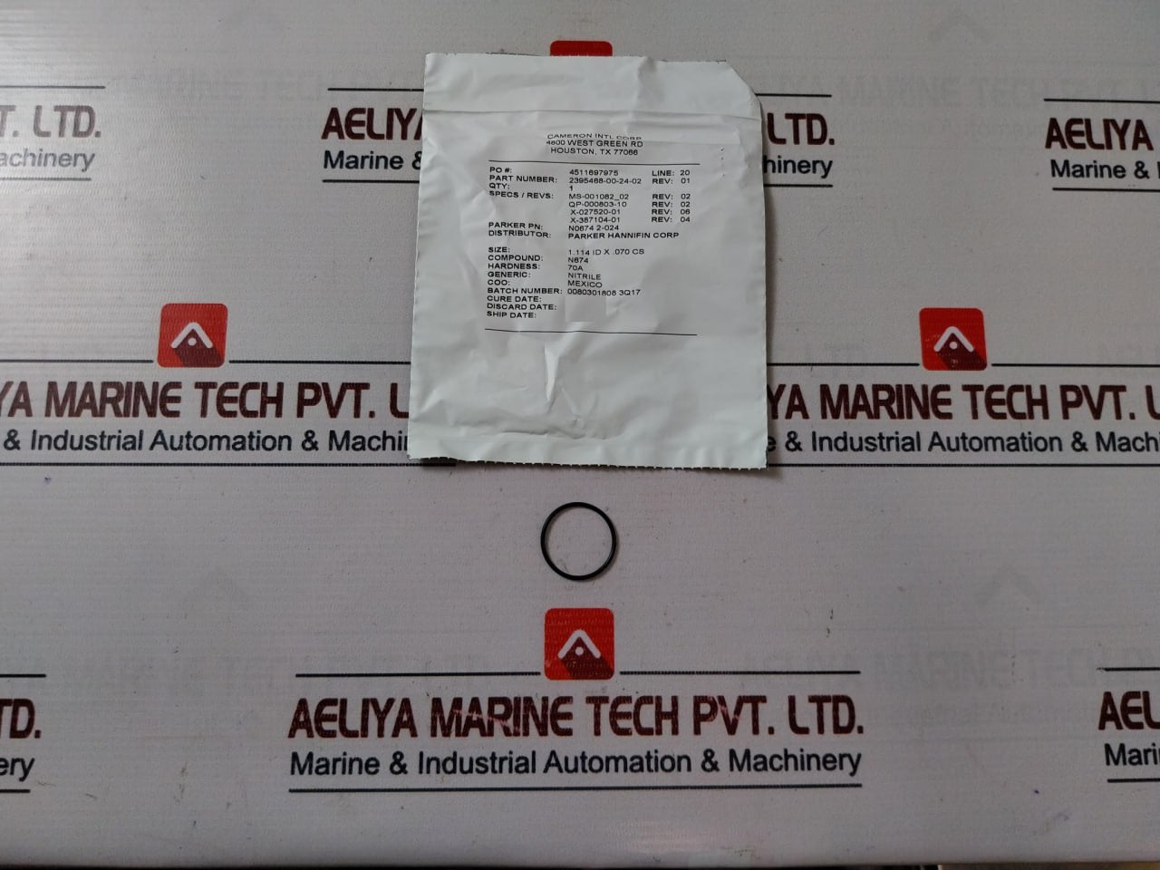 Cameron 2020810-01-88 Coil Section Seal Repair Kit 2232325-01