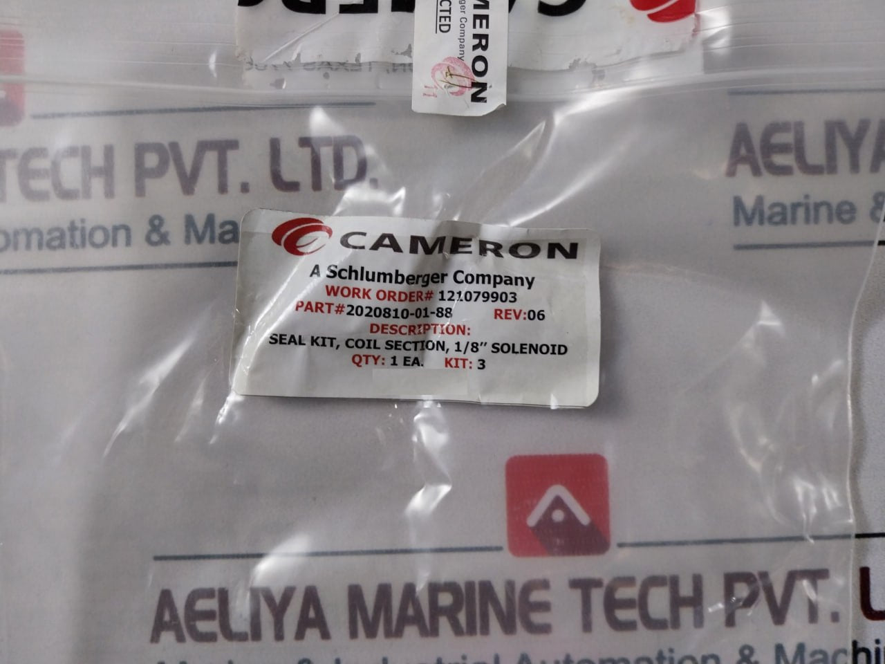 Cameron 2020810-01-88 Coil Section Seal Repair Kit 2232325-01