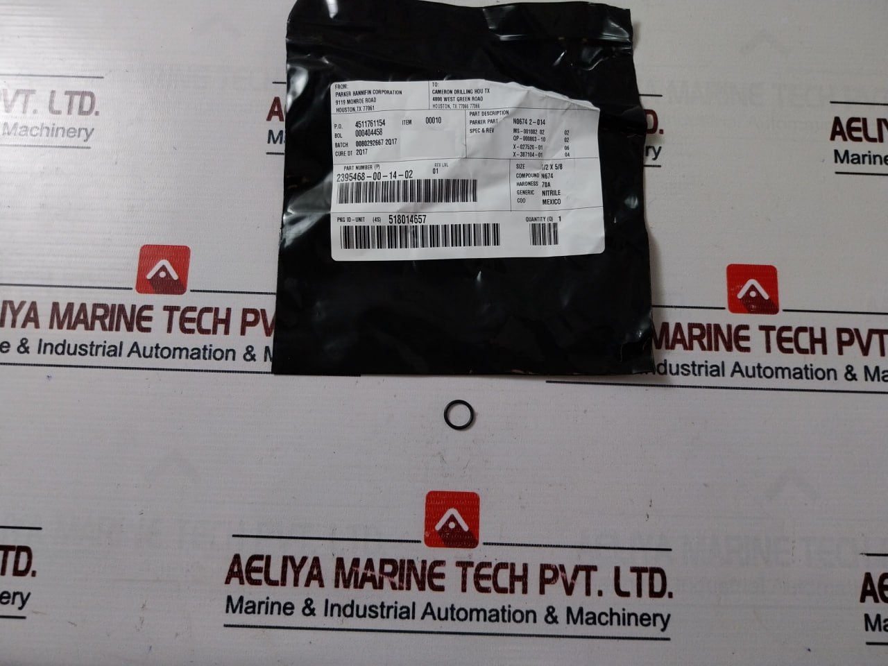 Cameron 2020810-01-88 Coil Section Seal Repair Kit 2232325-01