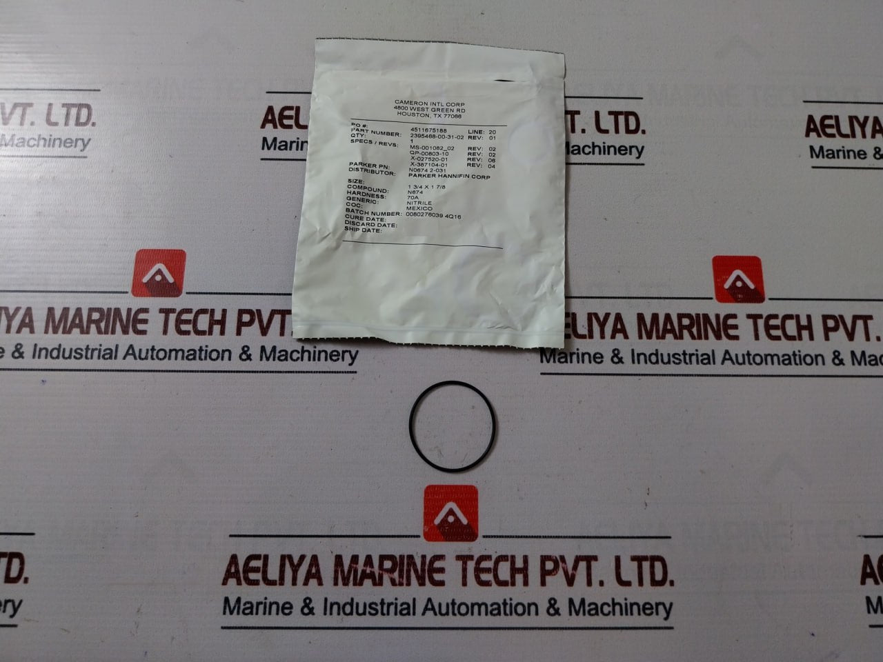 Cameron 2020810-01-88 Coil Section Seal Repair Kit 2232325-01