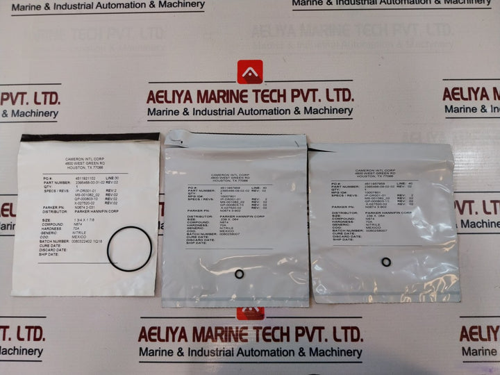 Cameron 2020810-01-88 Coil Section Seal Repair Kit 2395468-00-31-02 10355446