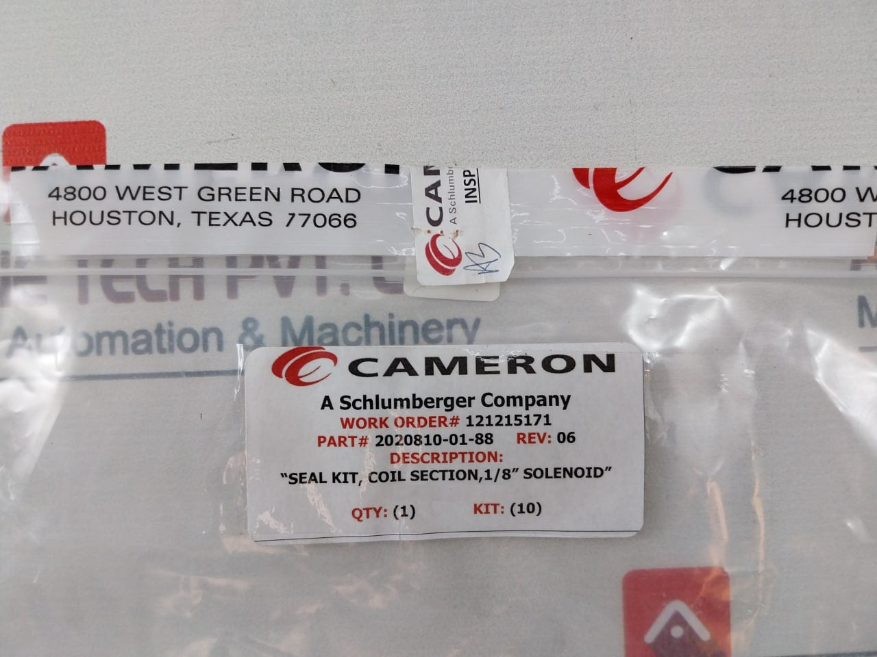 Cameron 2020810-01-88 Repair Kit With Coil 24V