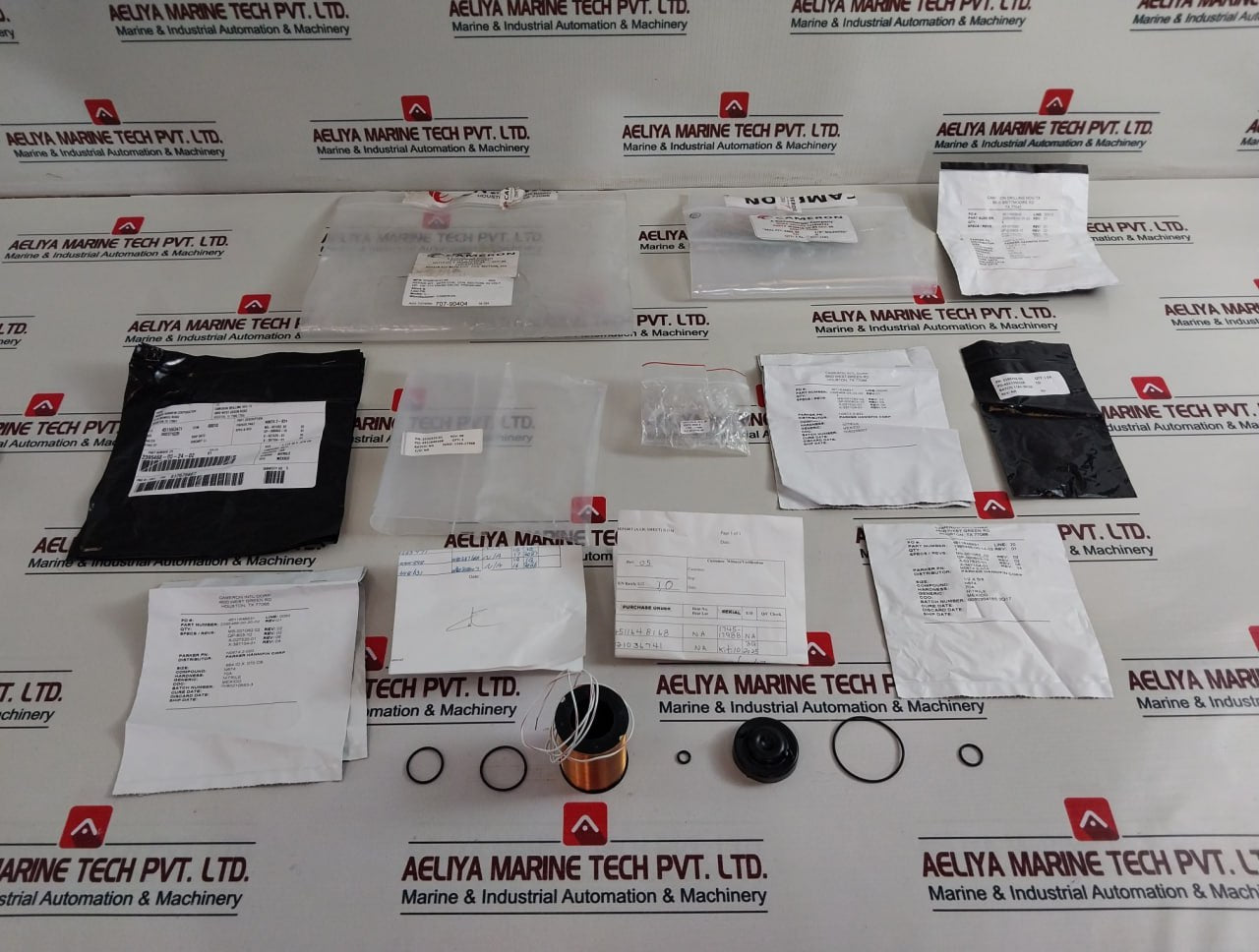 Cameron 2020810-01-99 Coil Section Seal Repair Kit With Solenoid Valve