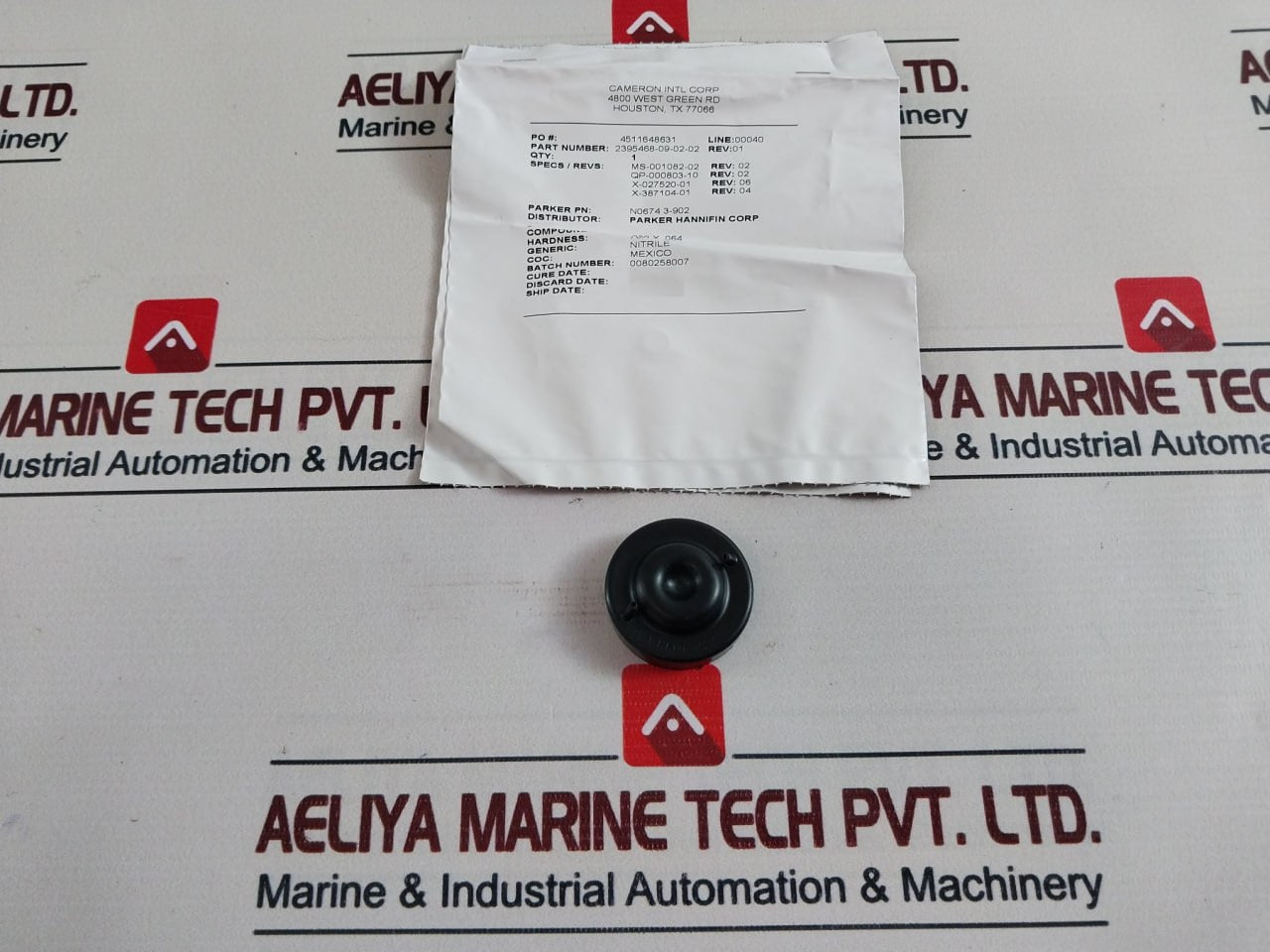 Cameron 2020810-01-99 Coil Section Seal Repair Kit With Solenoid Valve