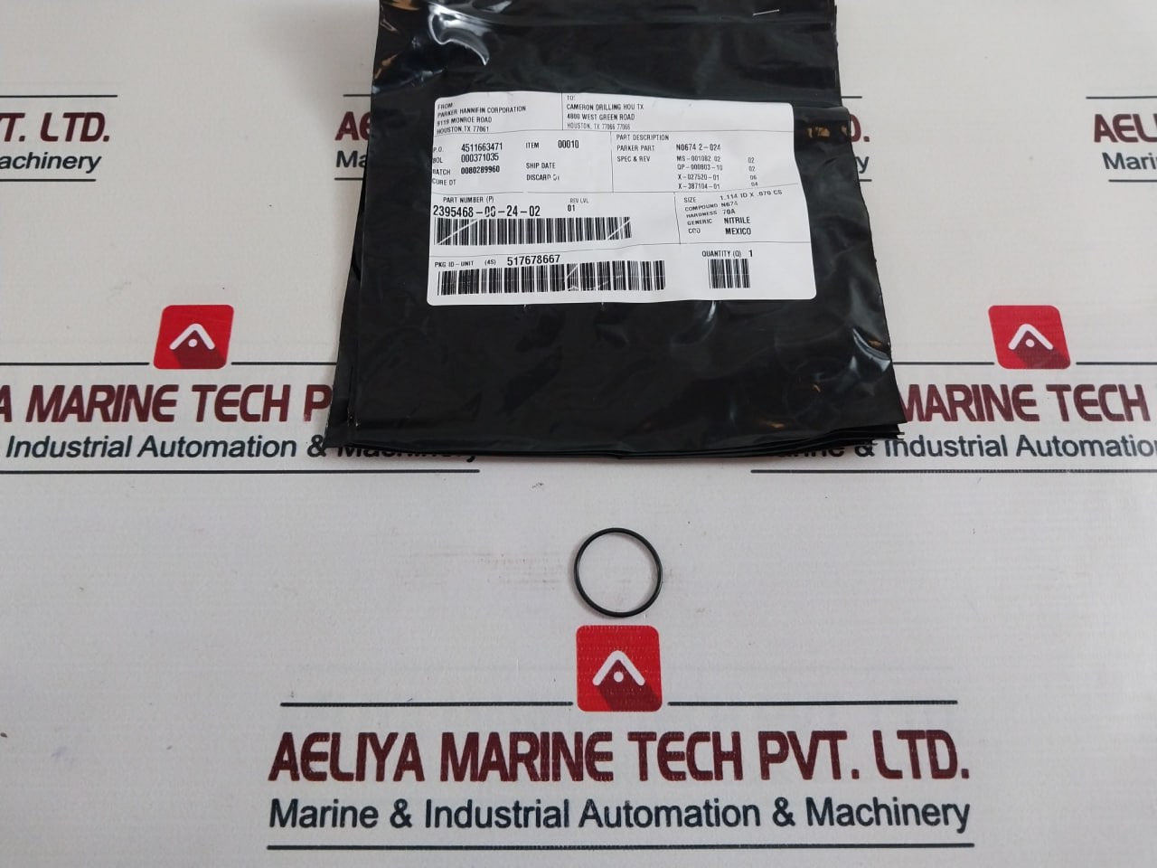 Cameron 2020810-01-99 Coil Section Seal Repair Kit With Solenoid Valve