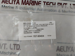 Cameron 2020810-01-99 Solenoid Valve With Coil, Section Seal Repair Kit