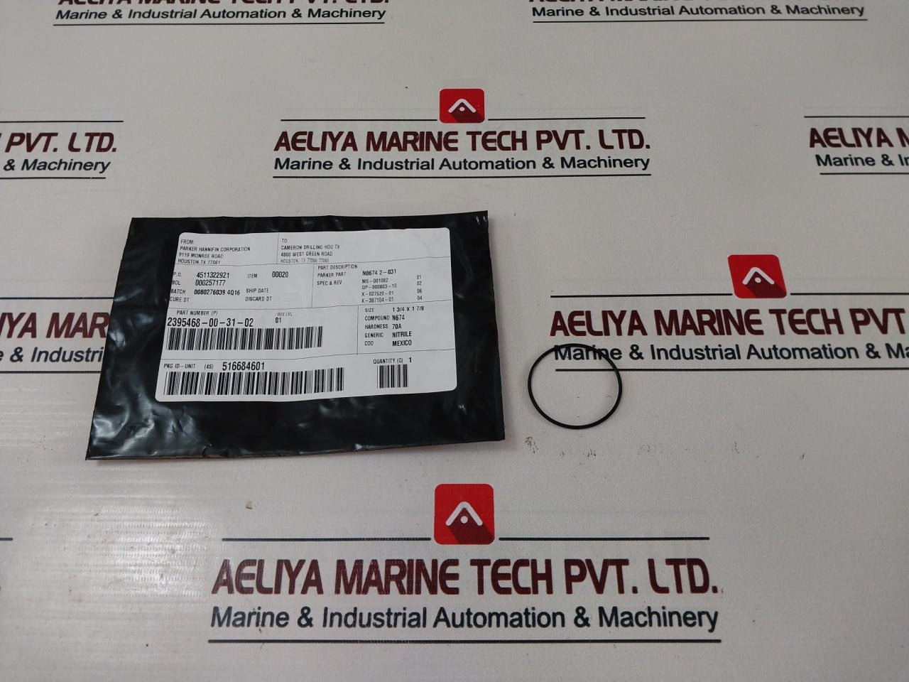 Cameron 2020810-01-99 Solenoid Valve With Coil, Section Seal Repair Kit