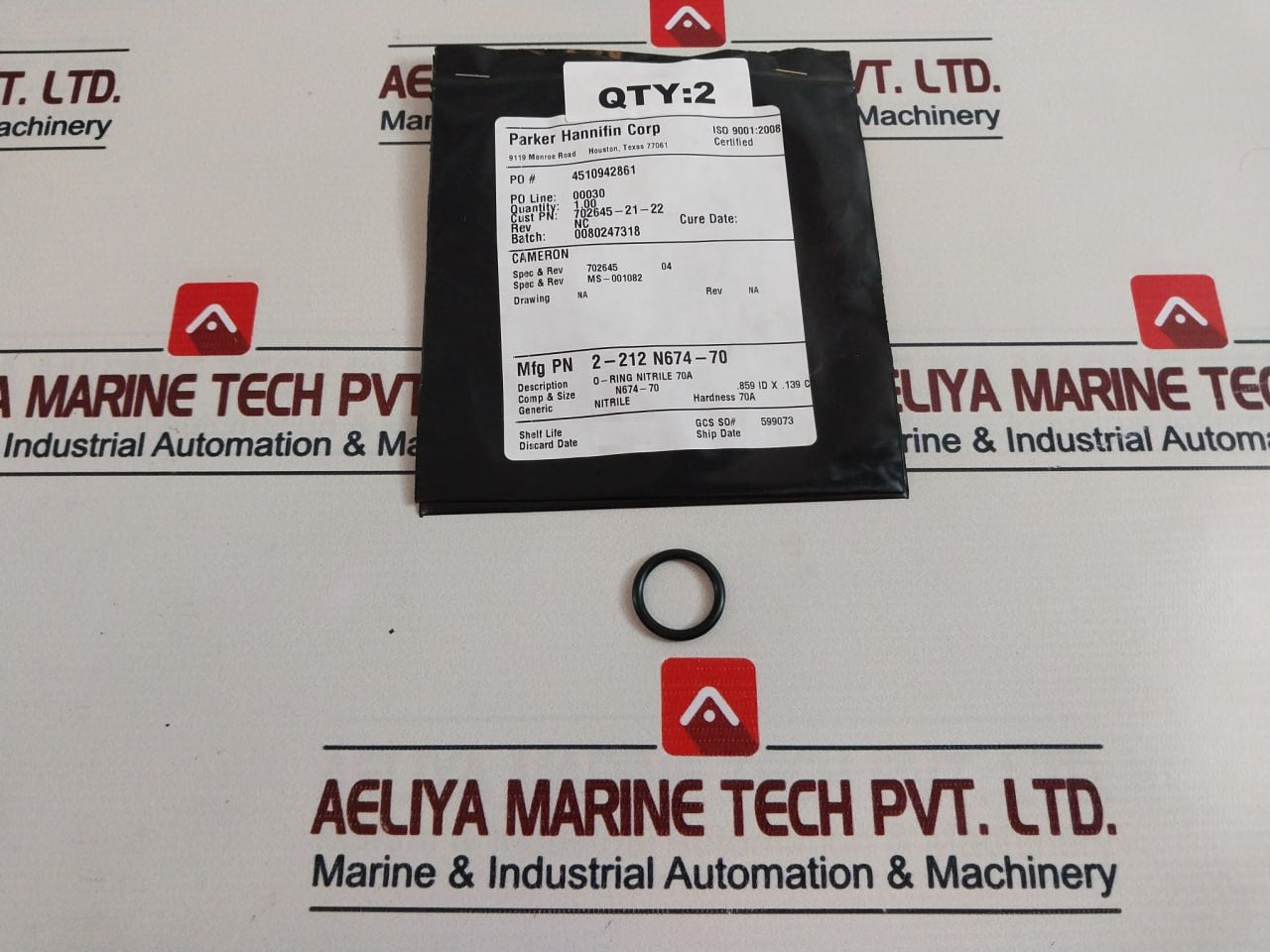 Cameron 2185611-01-99 Drg Valve Repair Kit 2186171-01