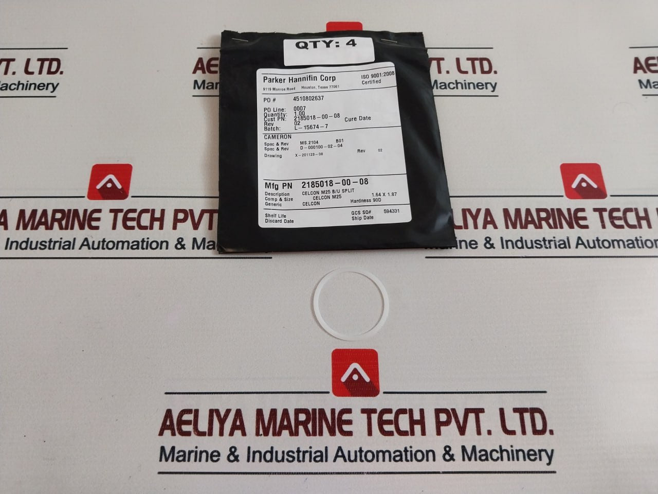 Cameron 2185611-01-99 Drg Valve Repair Kit 2186171-01