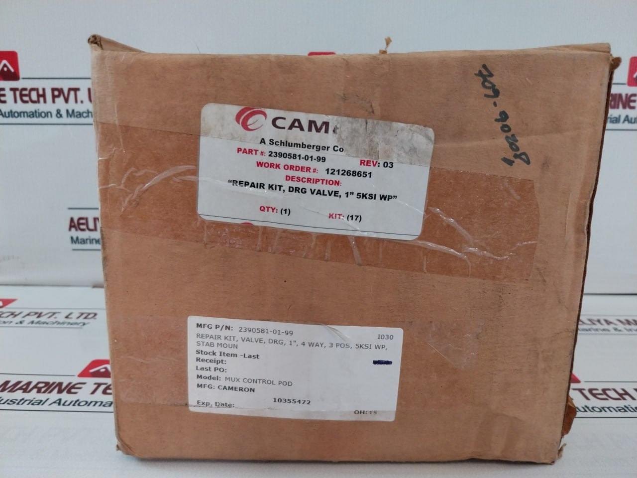 Cameron 2390581-01-99 Seal Ring Repair Kit 2185238-02 Rev 02
