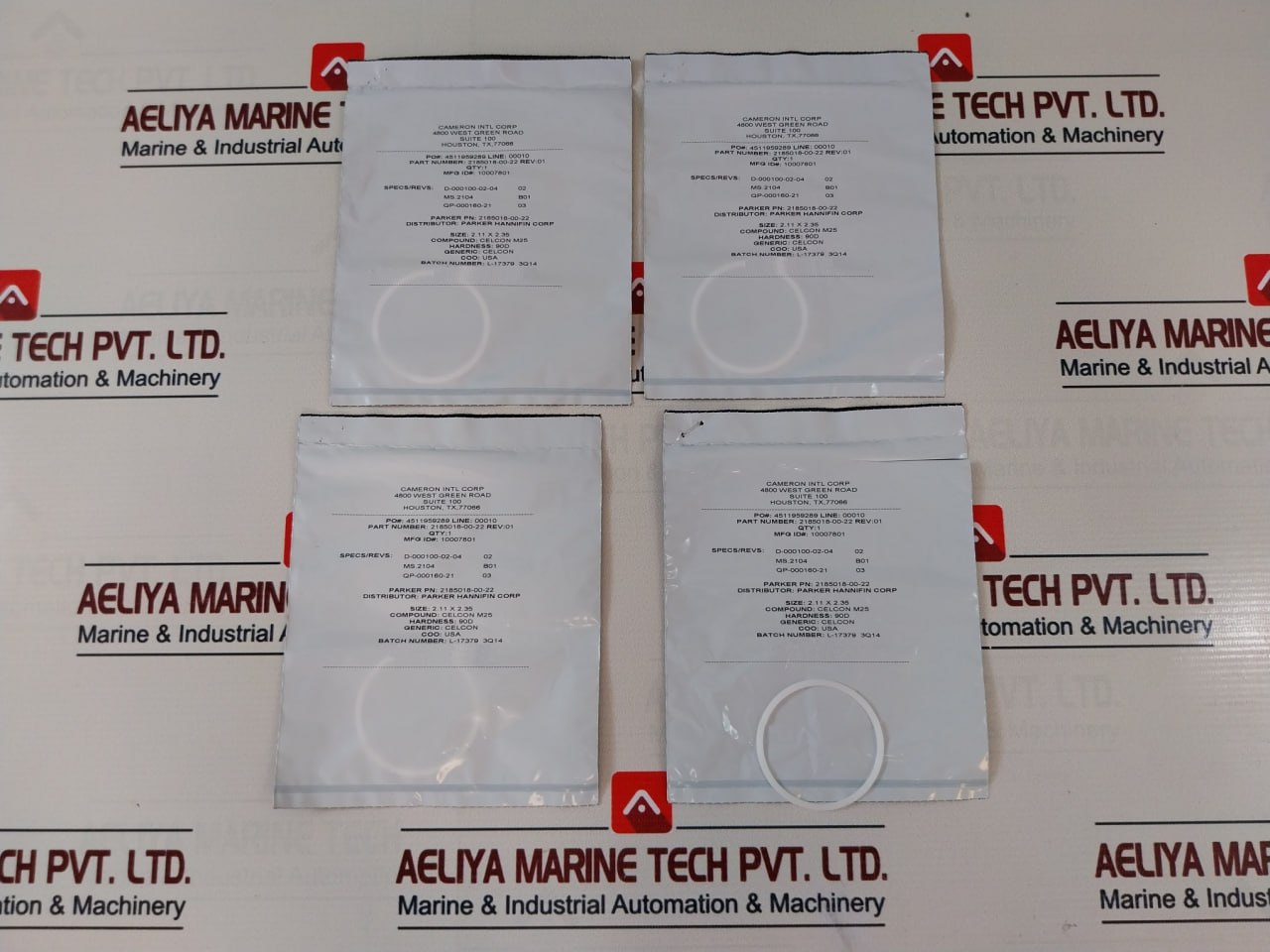 Cameron 2390581-01-99 Seal Ring Repair Kit 2185238-02 Rev 02