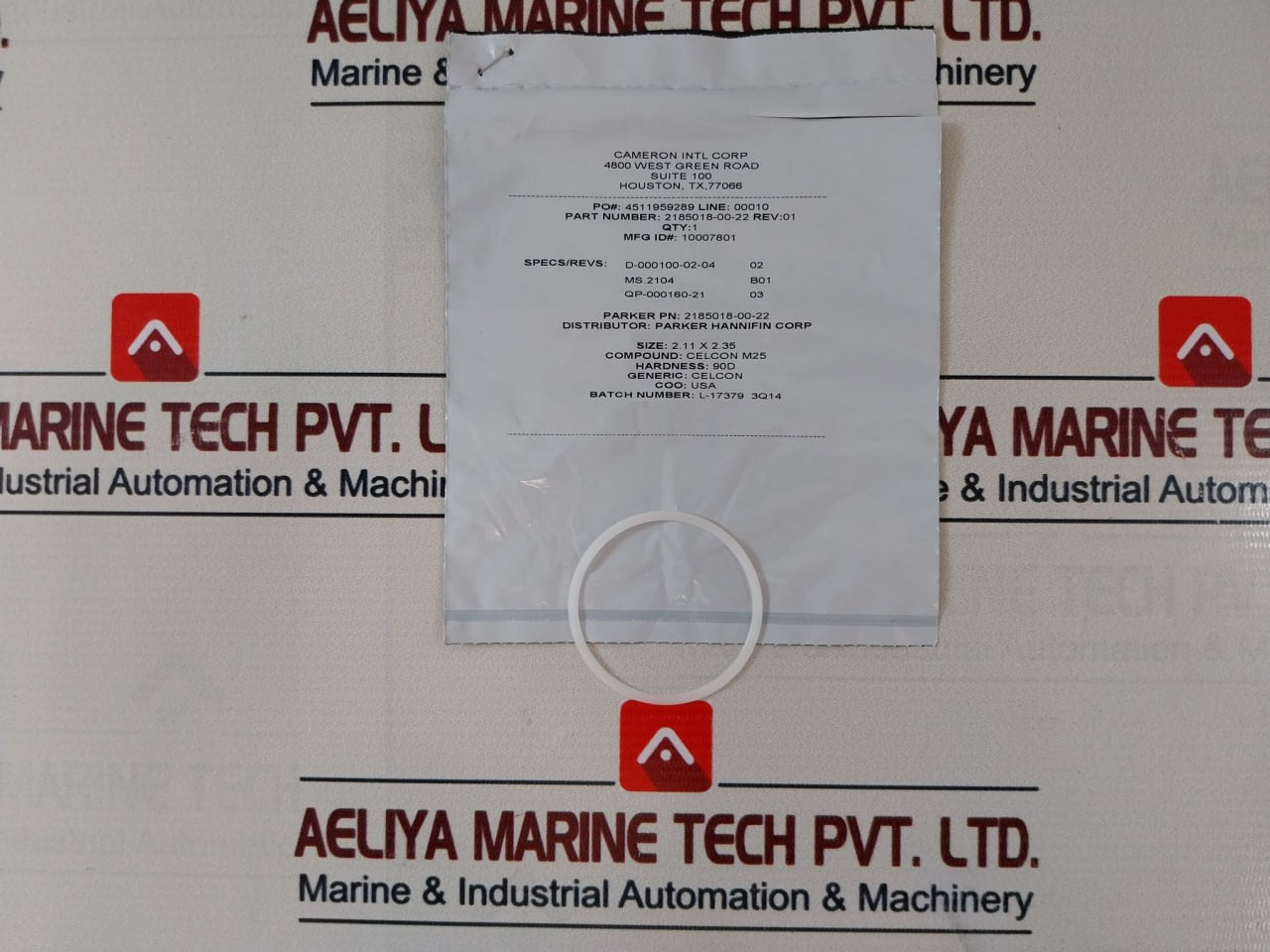 Cameron 2390581-01-99 Seal Ring Repair Kit 2185238-02 Rev 02