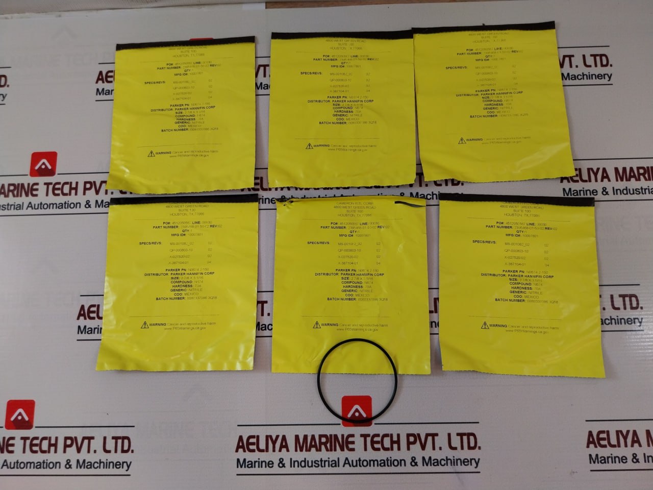 Cameron 2390581-01-99 Seal Ring Repair Kit 2185238-02 Rev 02