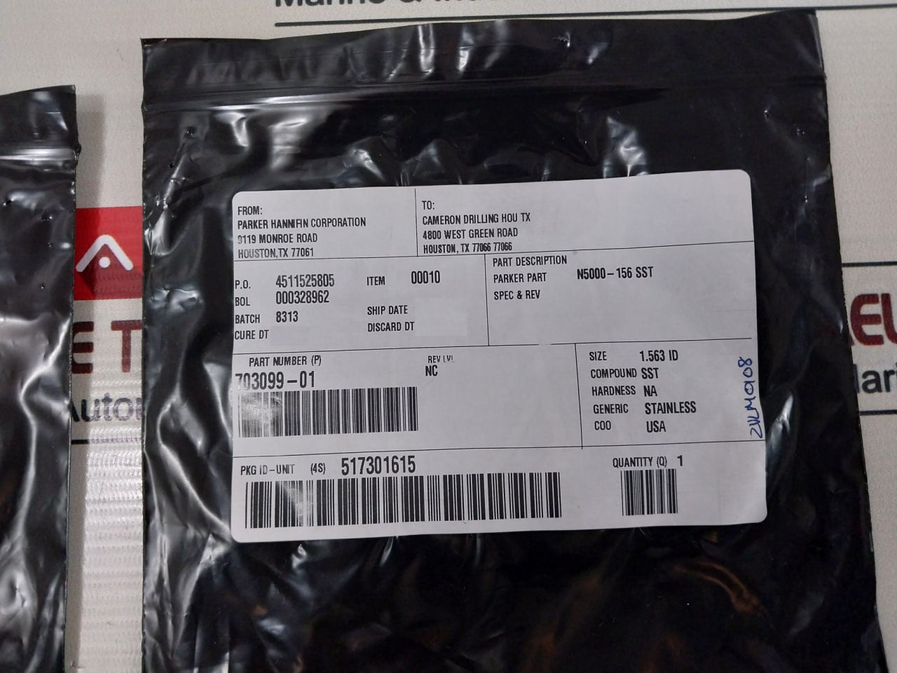 Cameron 2390581-02-99 Repair Kit