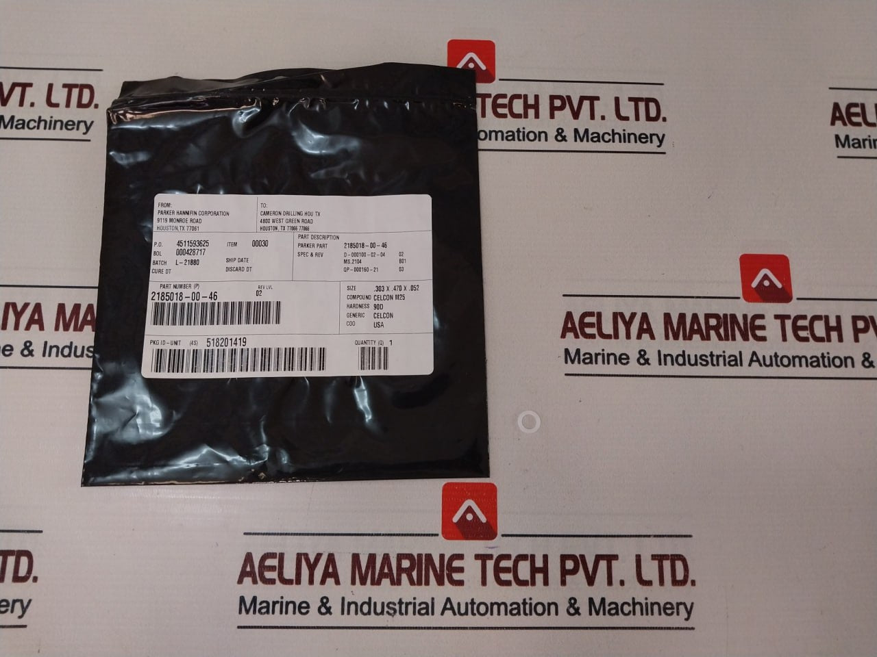 Cameron 2406436-31-88 1/4” Drg Seal Valve Repair Kit 2391050-02