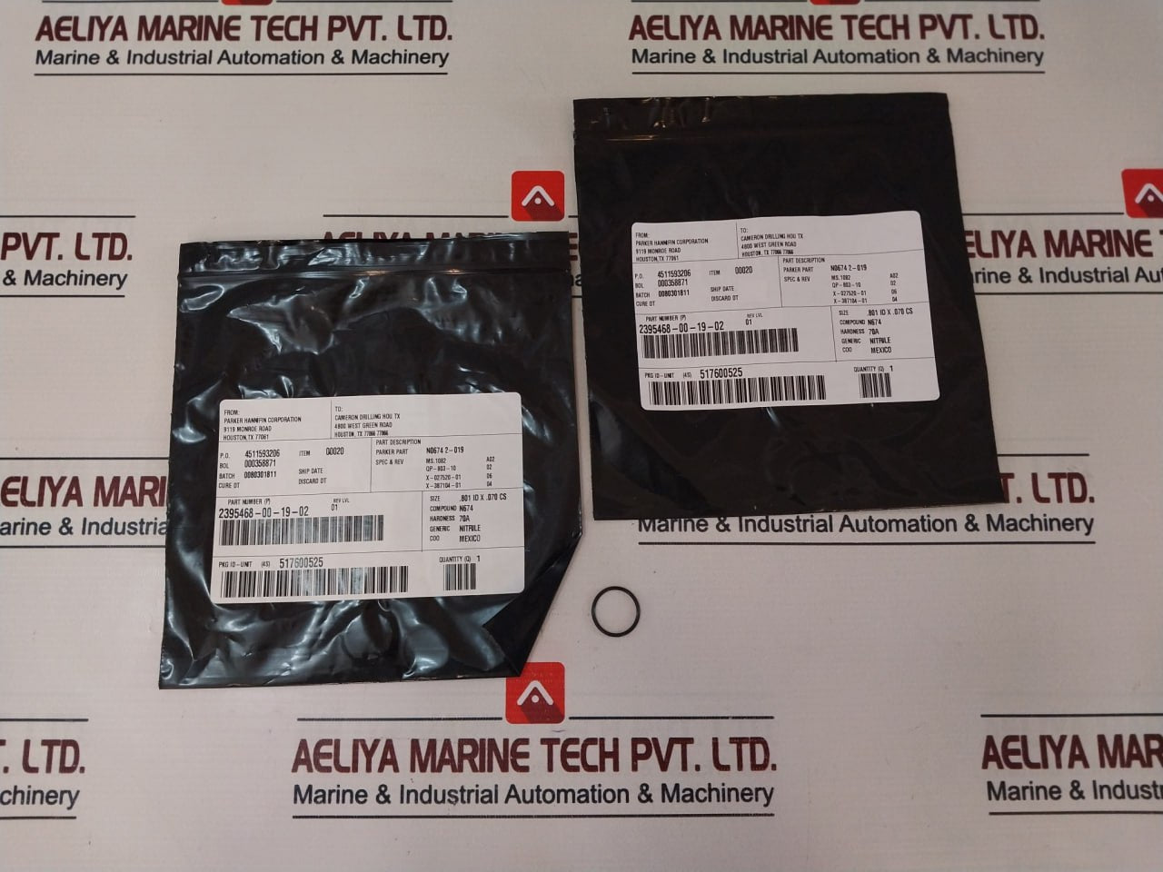 Cameron 2406436-31-88 1/4” Drg Seal Valve Repair Kit 2391050-02