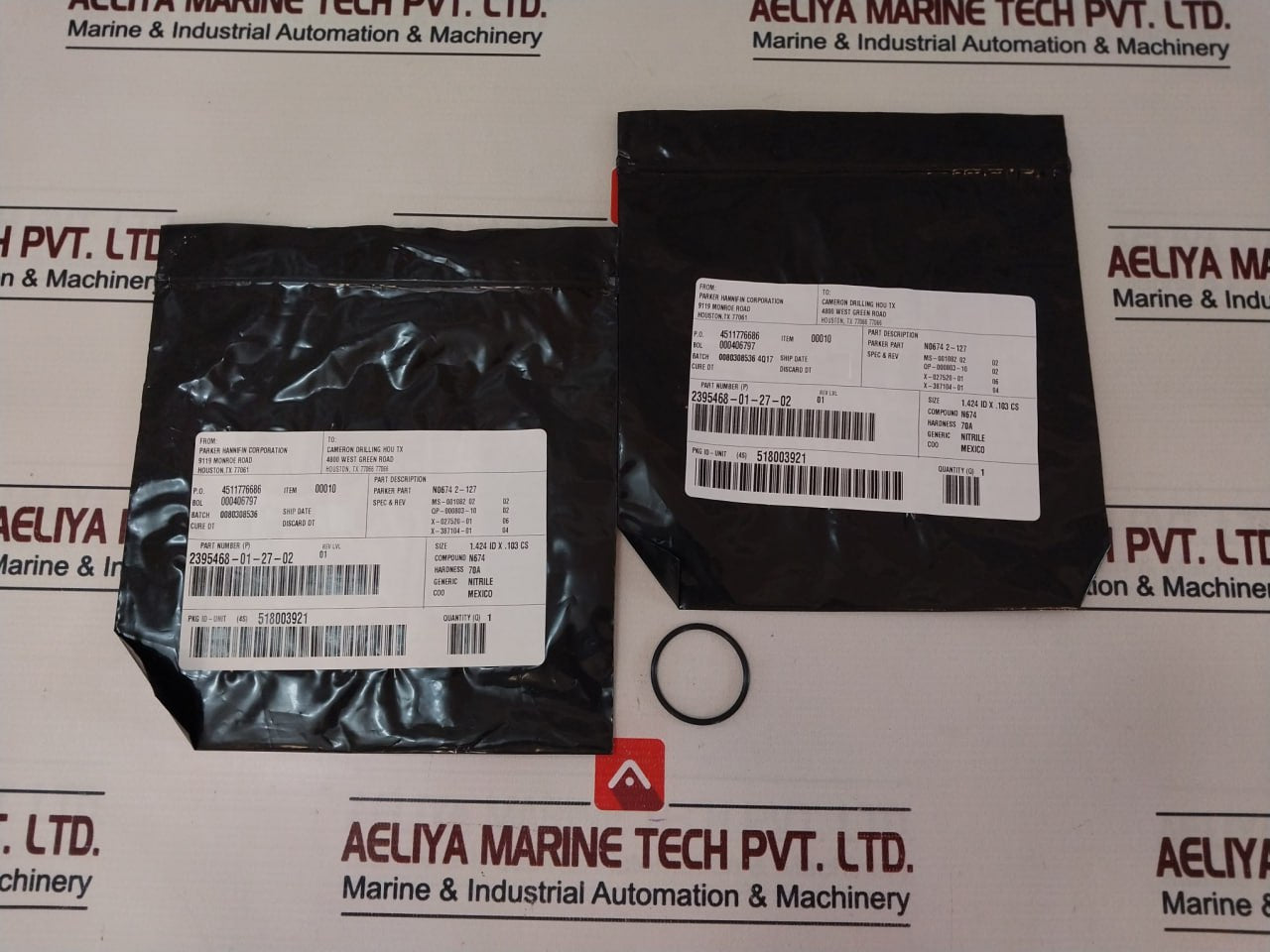 Cameron 2406436-31-88 1/4” Drg Seal Valve Repair Kit 2391050-02