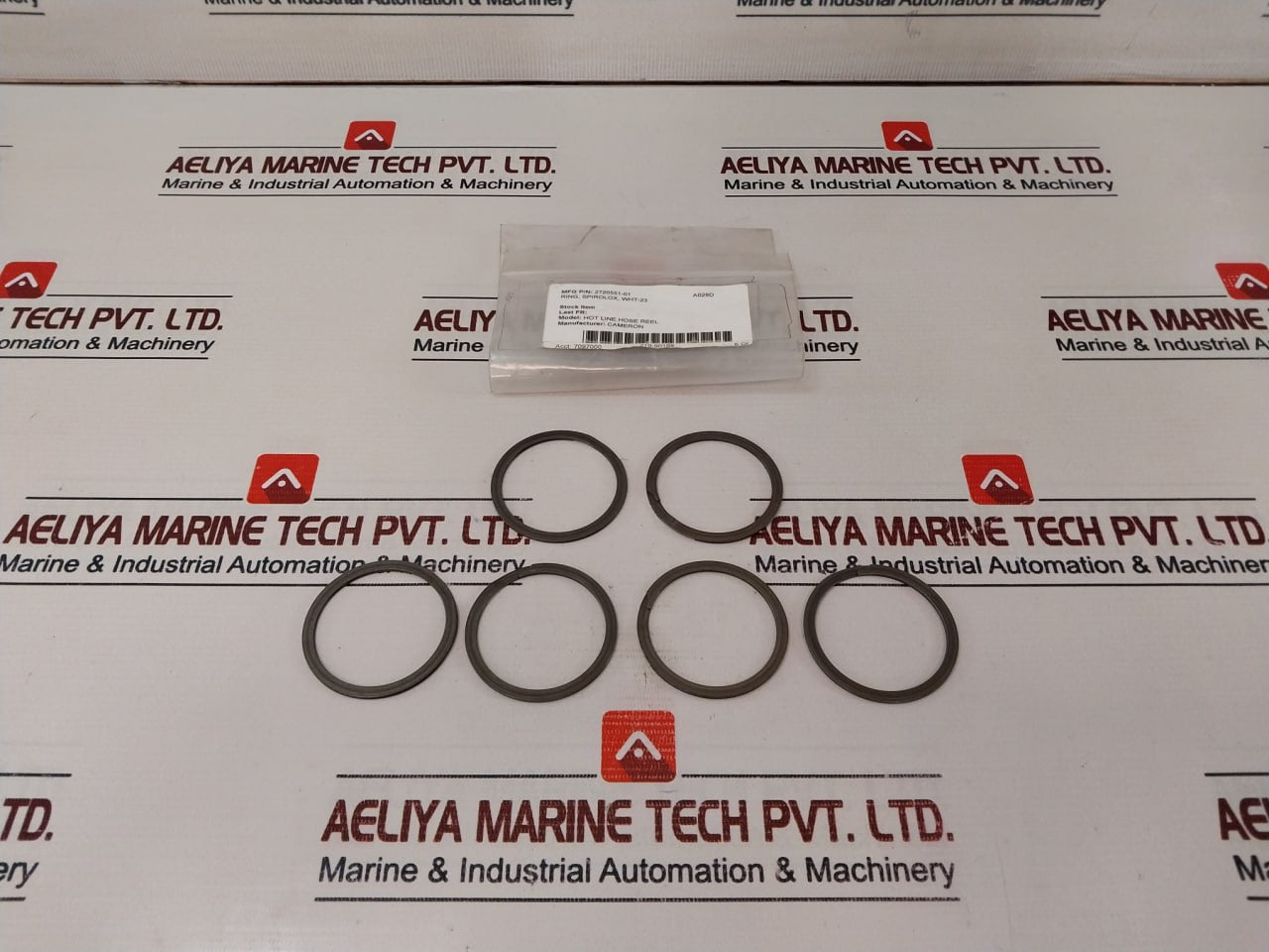 Cameron 2720551-01 Spirolox Ring Wht-23