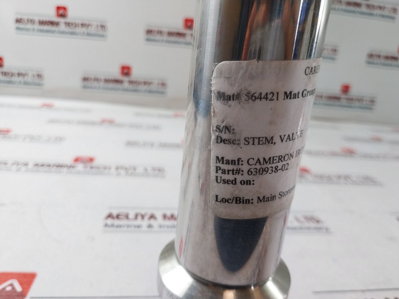 Cameron 630938-02 Stem For Choke And Kill Valve Hn-lt3089Ey12