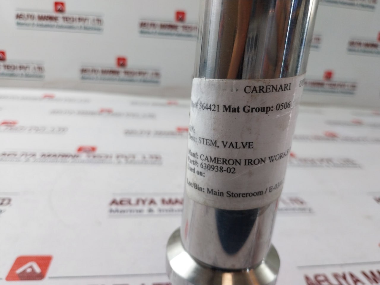 Cameron 630938-02 Stem For Choke And Kill Valve Hn-lt3089Ey12