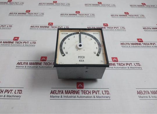 Camille Bauer 10-0-10 Analog Panel Pitch Indicator Meter