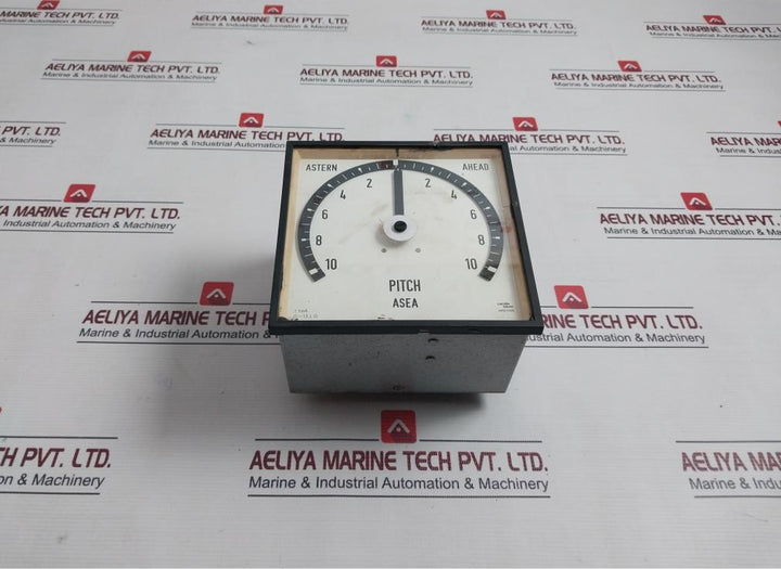 Camille Bauer 10-0-10 Analog Panel Pitch Indicator Meter