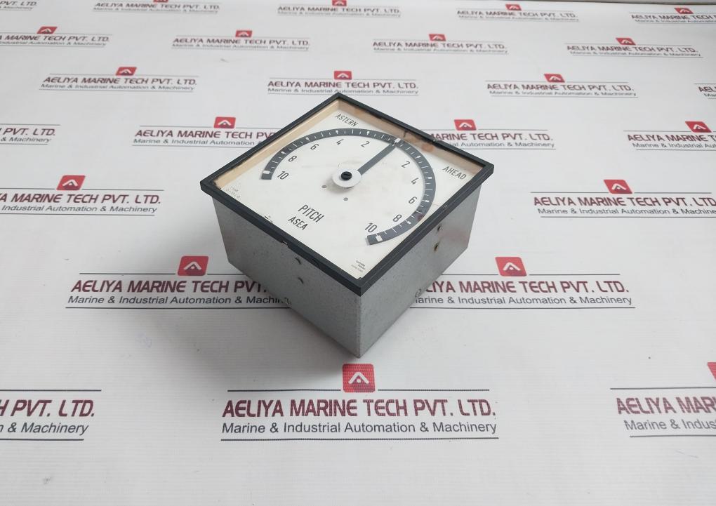 Camille Bauer 10-0-10 Analog Panel Pitch Indicator Meter