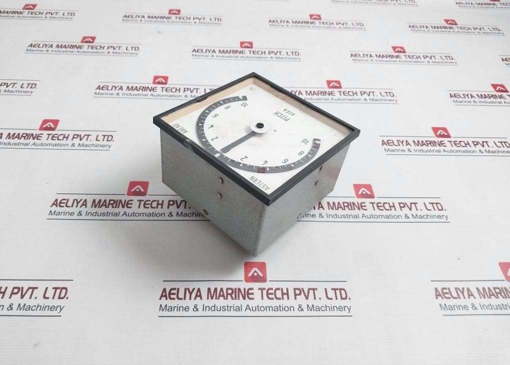 Camille Bauer 10-0-10 Analog Panel Pitch Indicator Meter