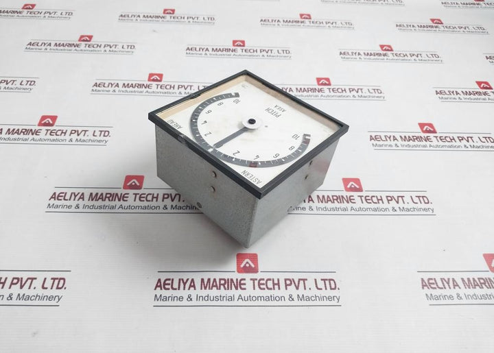Camille Bauer 10-0-10 Analog Panel Pitch Indicator Meter