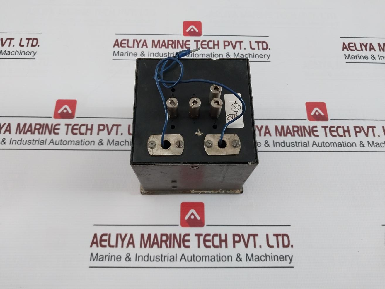 Camille Bauer 10-0-10 Pitch Analog Marine Indicator Meter 1.5 24V