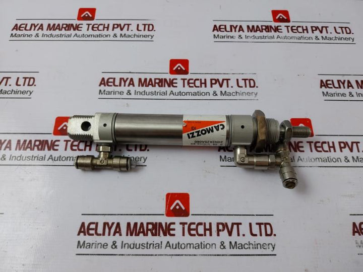Camozzi 24N2A25A060 Double Acting Magnetic Pneumatic Cylinder