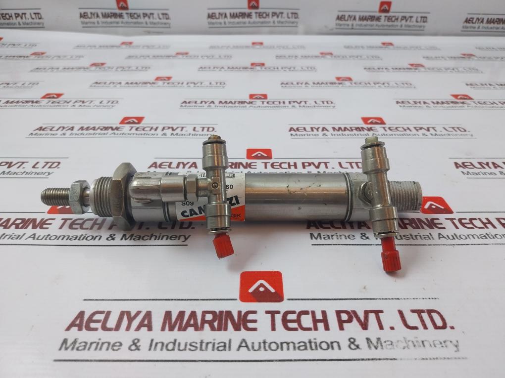 Camozzi 24N2A25A060 Double Acting Magnetic Pneumatic Mini Cylinder Max Pressure.10 Bar