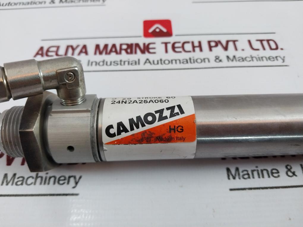 Camozzi 24N2A25A060 Pneumatic Cylinder Stroke 60Mm Max Pressure 10 Bar