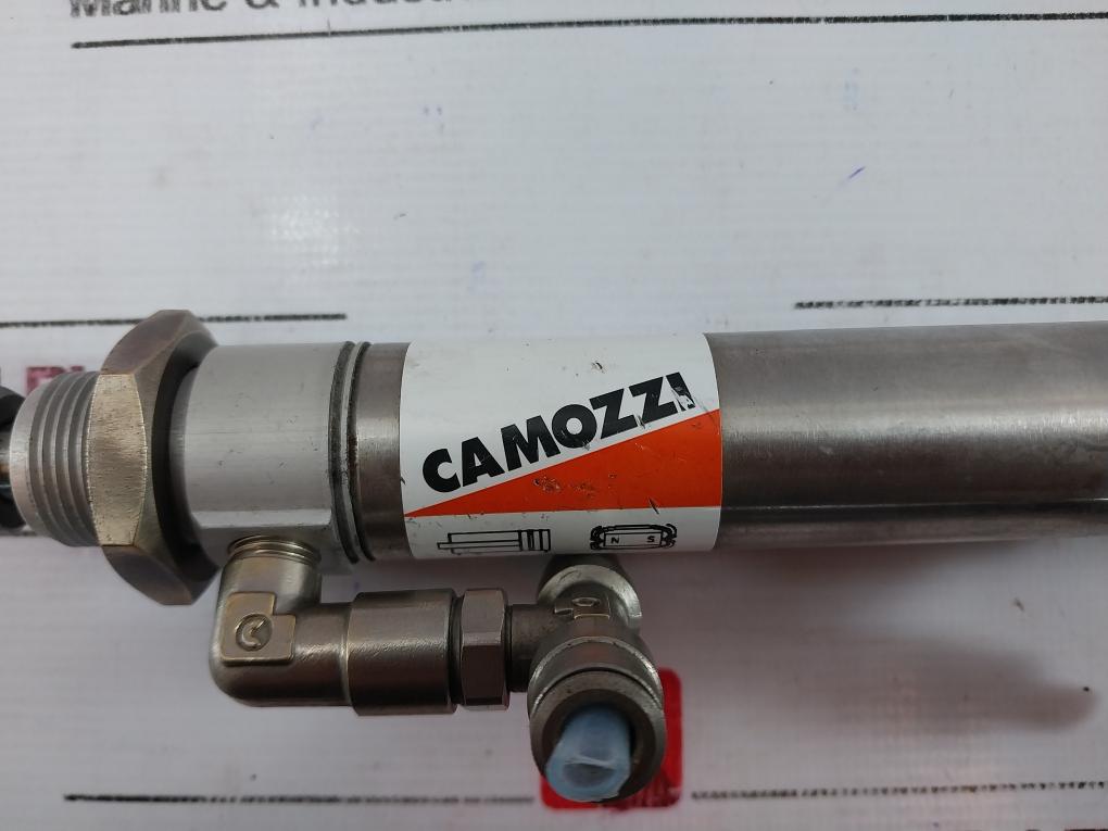 Camozzi 24S2A25A060 Pneumatic Cylinder Max 10 Bar 60Mm