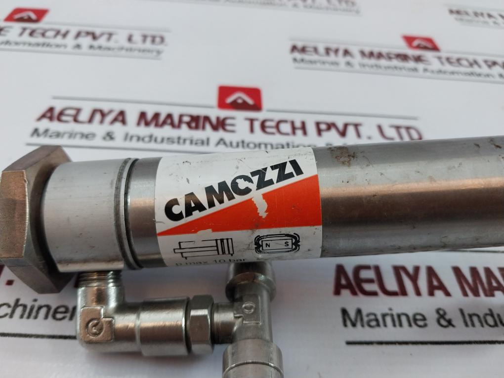 Camozzi 24S2A25A060 Pneumatic Cylinder Max Pressure 10 Bar 60Mm