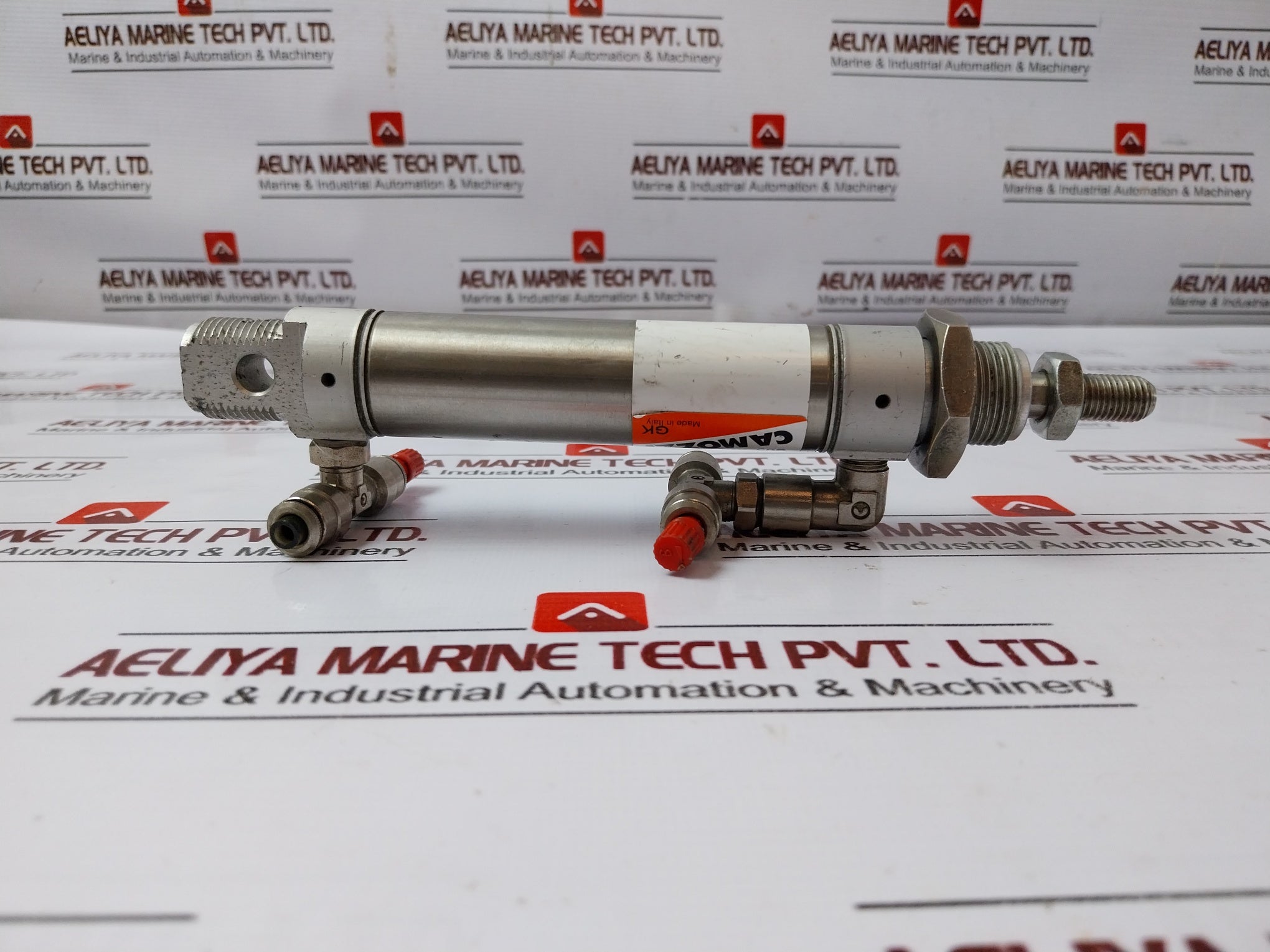 Camozzi 24S2A25A060 S09 Double Acting Magnetic Pneumatic Cylinder Max Pressure.10 Bar