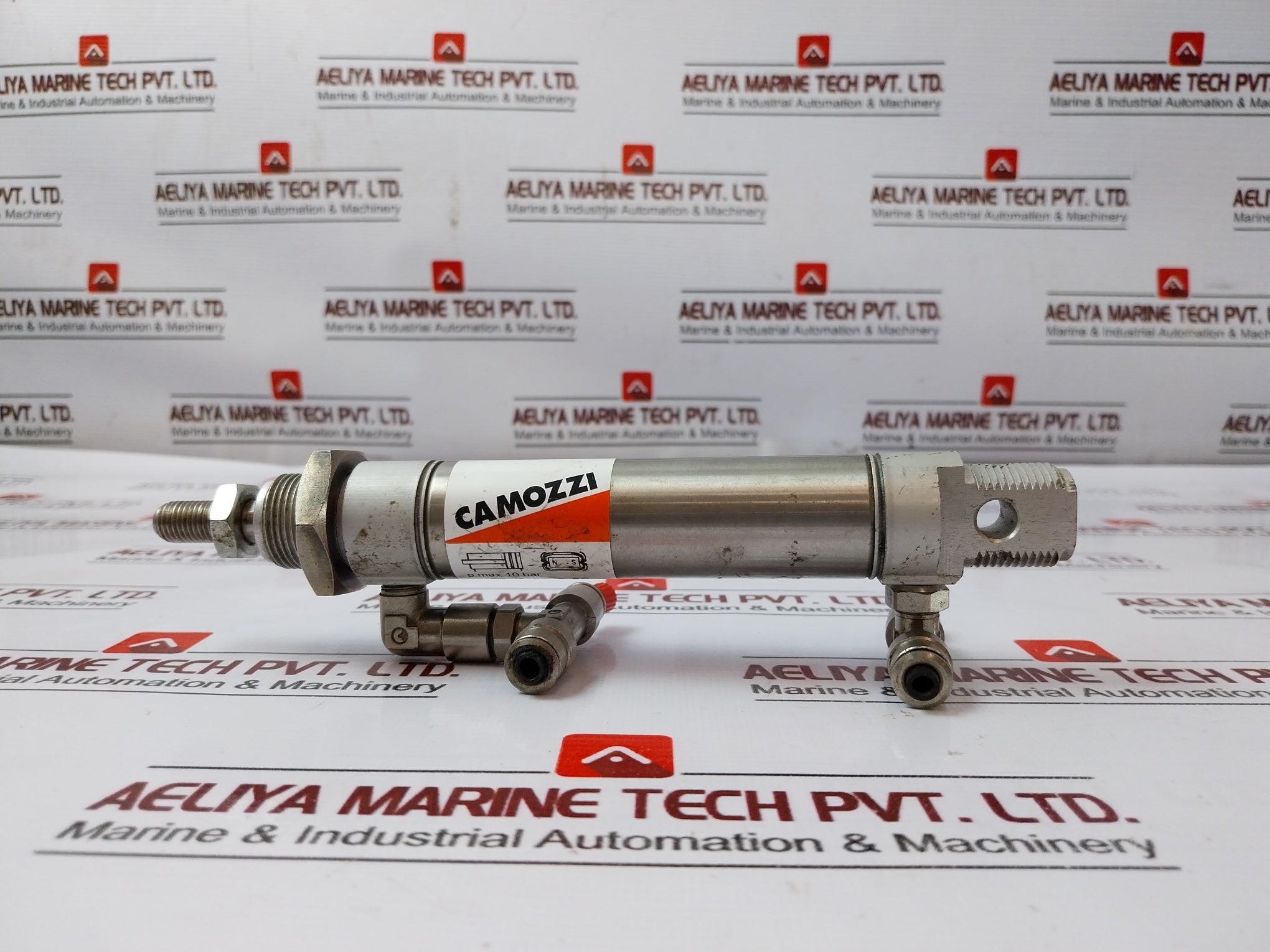 Camozzi 24S2A25A060 S09 Double Acting Magnetic Pneumatic Cylinder Max Pressure.10 Bar