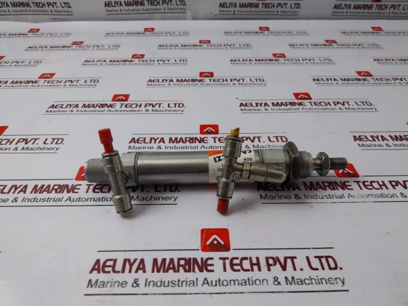 Camozzi 24S2A25A060 S09 Double Acting Pneumatic Mini-Cylinder Pmax 10 Bar